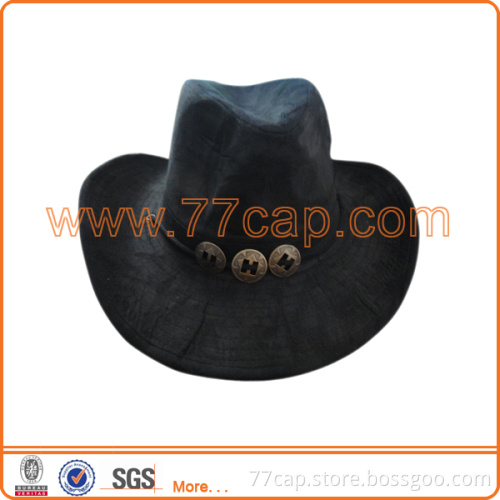 2014 New Fashion Faux Leather Funny Cowboy Hat Mexican Cowboy Hat